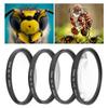 VEGBY1 Macro Filter Macro Lens Filter Kit 58mm Optical Glass for and Sony Cameras Close-Up Filter, Close-Up +1 +2 +4 +10 Canon, Nikon,
