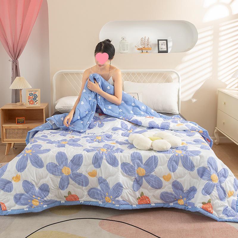 2025 Aloe Cotton Antibacterial Summer Quilt - Breathable, Silky Cool & Machine Washable