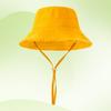 Raw Edge Red Bucket Hat Women's Summer Versatile Thin Big Brim Showing Small Face Outdoor Basin Hat Tide