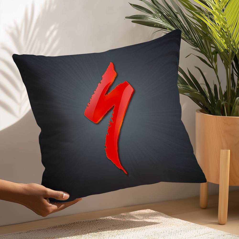 Fishion S-S-SpecializedE Pillow Case Plush Fabric Soft  Pillowcase Double Sided Print Cushion Cover Household Gifts