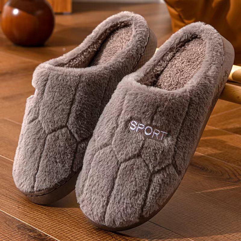 New Cotton Slippers Mao Mao Slippers Confinement Drag Home Hospitality Shake Fast One