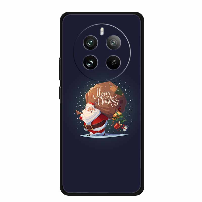 2024 Christmas Phone Cases For Realme 12 Pro Plus Case Soft TPU Silicone For Realme 12 Pro Cover Bumper Funda 12Pro Pro+ 5G Case