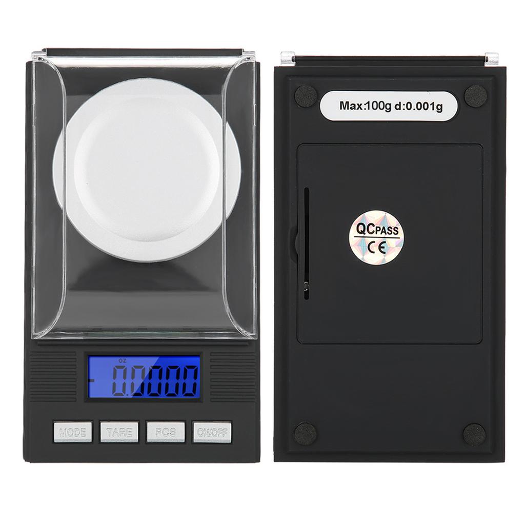 Mini Portable High Accuracy 0.001g Pocket Jewelry Scale with LED Digital Display (100g)