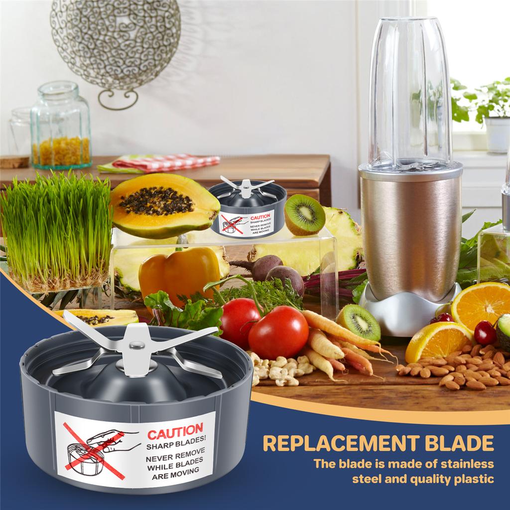 3 Pieces Replacement Extractor Blade for Nutribullet 600W/ 900W Models Replacement Parts Blade