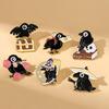 Fashionable Sophisticated Crow Brooch Versatile Jewelry Accessory Portable for Apparel and Headwear Daily Use Items