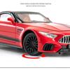 1/24 Mercedes-Benz SL63 Sports Car Alloy Scale Car Model Diecast Metal Sound and Light Collection Children Toy Miniature Car Vehicle