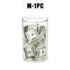 Modern Acrylic Money Jar Piggy Bank Child-Safe Unopenable Design Transparent Coin Savings Container Home Decor Desk Organizer