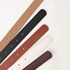 Ladies Belt Fashion Hundred with Jeans Belt Female Simple Korean Version of The Senior Sense of Tide Ins Wind Trouser Belt Black