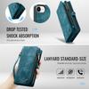 Suitable for IP17promax Phone Case, Zipper Wallet, Samsung S25 Card Slot, ZFOLD7 Hand Strap Protective Case, A17