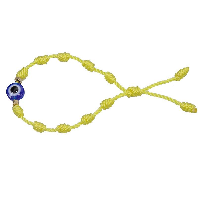 New Evil Eye Braided Bracelet Lucky Red Black Color Thread Couple Chain Handmade Prayer Bangles Pulsera Jewelry Gift for