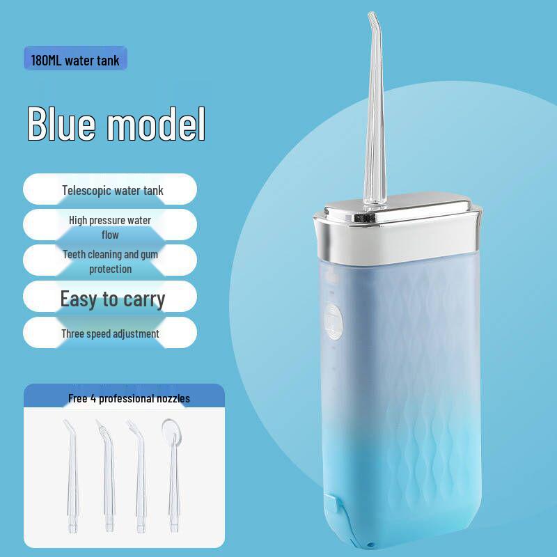 

Portable Electric Water Flosser for Home Oral Care - Tooth Gap Cleaner and Dental Spray.