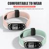 Magnetic Sport Band for Miband 10/9/8 Silicone Strap For Xiaomi Watch 8/9/10 NFC Smartwatch Replacement Women Bracelet