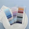 Morandi Color PET Sticky Notes Set - Index Tabs & Colored Notepad Combo
