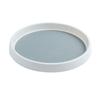 Multifunctional 360 Rotating Seasoning Storage Rack Non Slip Space Saving 360 Rotating Tray Round Organizer Spice Rack Office