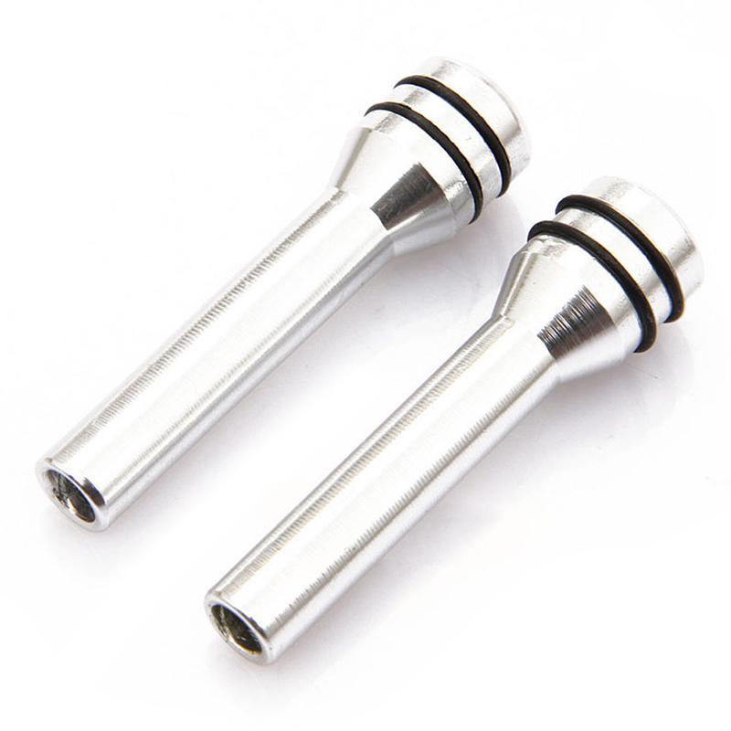2Pcs Aluminum Universal Car Interior Door Lock Stick Knob Pull Pin Lift Button