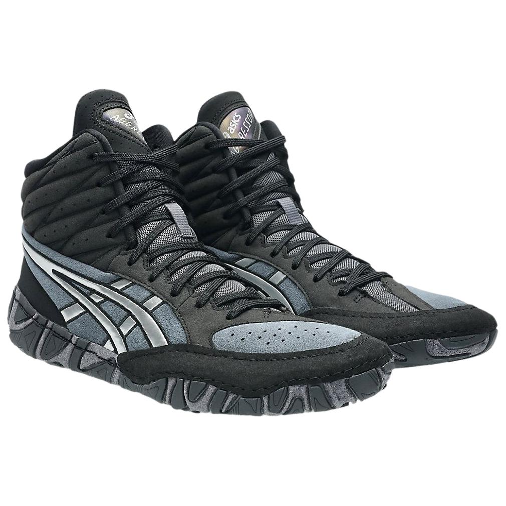 Asics Aggressor 6 Black Pure Silver Men Sneakers 1081A067-001
