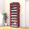 1p Dustproof Shoe Storage Rack Organizer Multilayer Nonwoven Shoes Storage Cabinet Home Hallway Space-saving Cabinets Shoe Shelf
