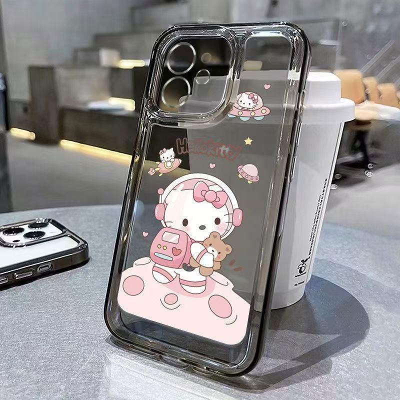 

Astronaut Hello Kitty Drop-Proof Phone Case for iPhone 13, 14, 15 Plus, and 16 Pro Max iPhone 16 Pro Max