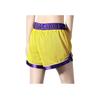 Nike Color Block Sports Lace-Up Shorts Women Shorts Yellow AV0211-728