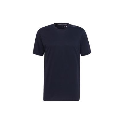 Casual Logo Crew Neck Short Sleeve T-Shirt Men Tops Navy-Blue HC4228