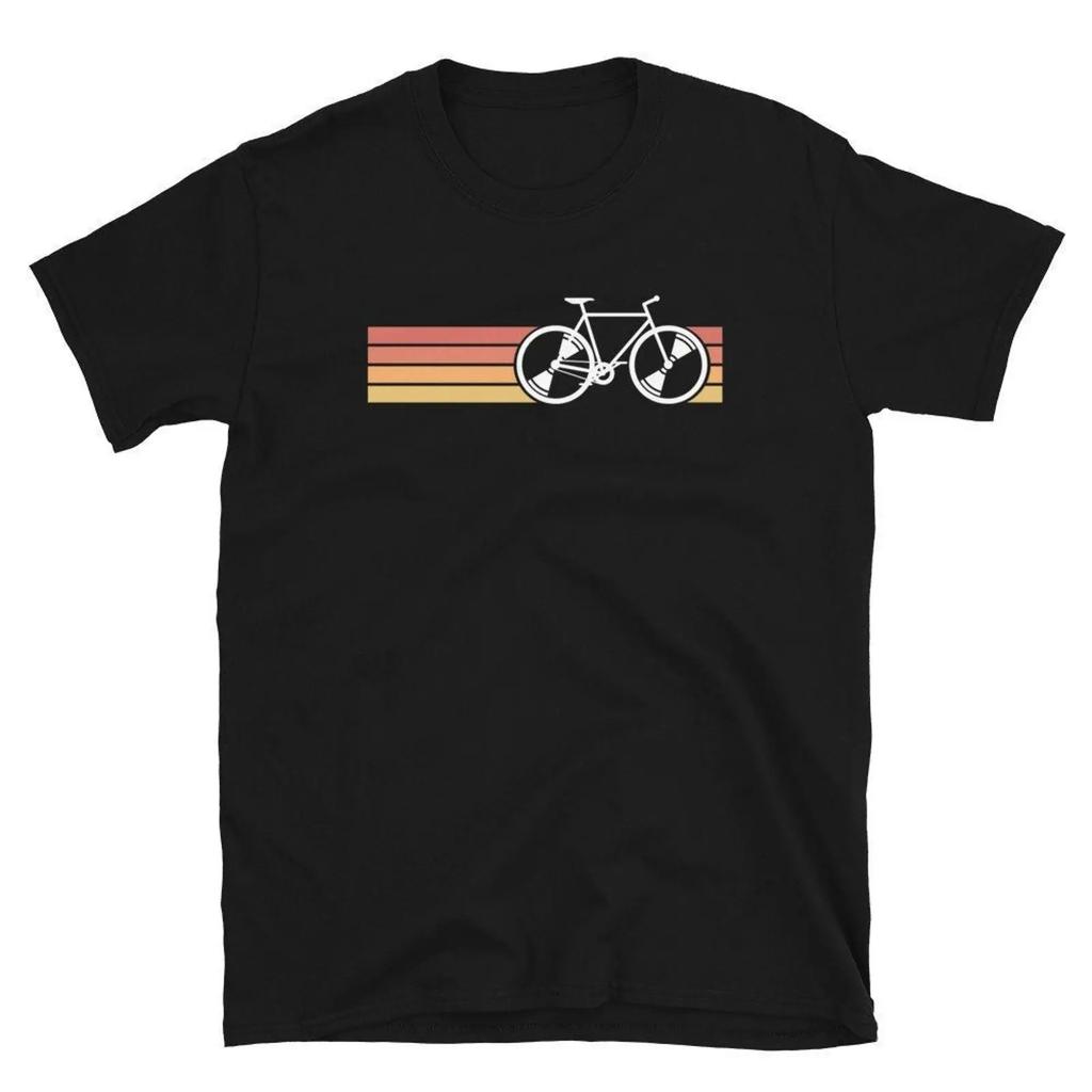 Retro Vintage Striped Bicycle T Shirt Road Bike Cycling For Cyclist Vintage Breathable Slightly Graphic Casual Soft