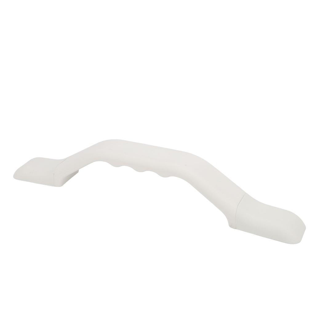 RV Grab Handle Entry Door Assist Handle Bars Multi Functional Impact Resistant for Trailer Boat Home Milky White