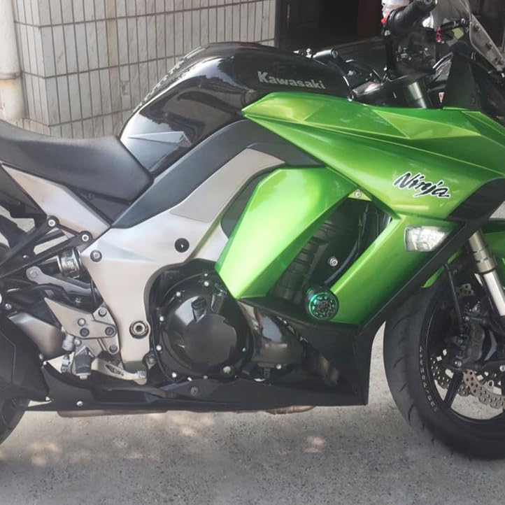 Motorcycle Frame Slider for Kawasaki Ninja 1000/SX Z1000SX (Black)