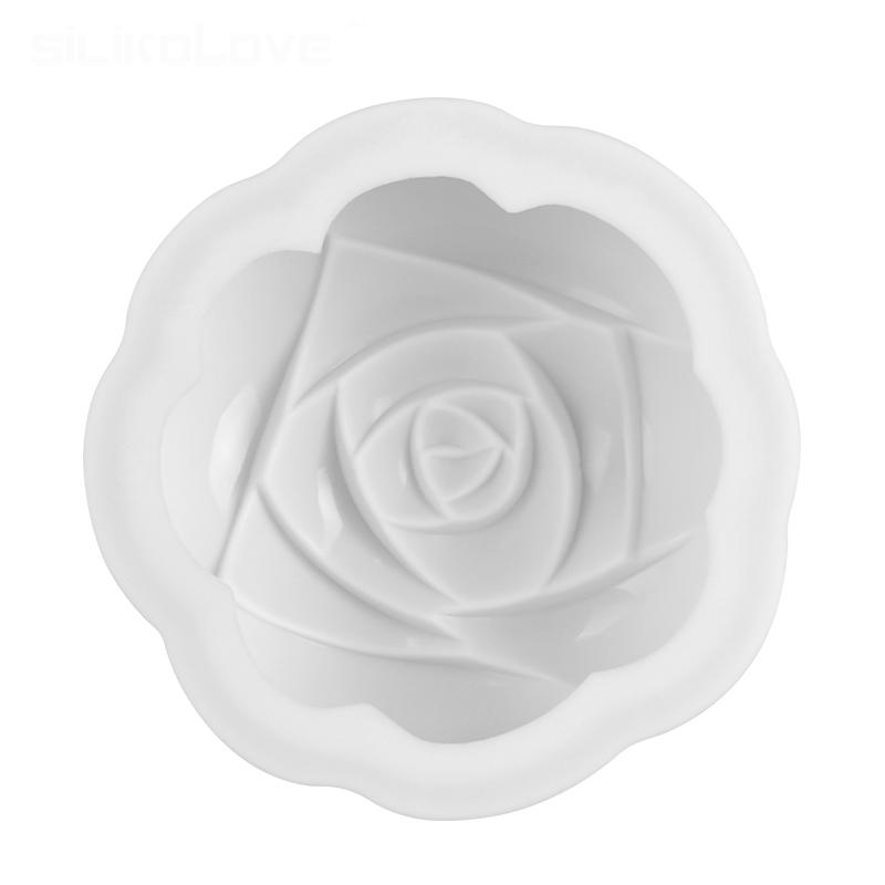 Rose Silicone Forms Cake Mold Silicone Baking Pan Cake Decorating Tools Pastry Mould Design Baking Dish Bakeware
