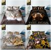 Juego de Cama Impreso en 3D Hogar para Mascotas Funda Nórdica Cama Individual Cama Doble Tamaño Completo Juego de Ropa de Cama para el Hogar