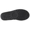 UGG Micro Classic Suede Thermal Fleece Lined, Slip on Casual Snow Boots Women's Black 1173891-BLK