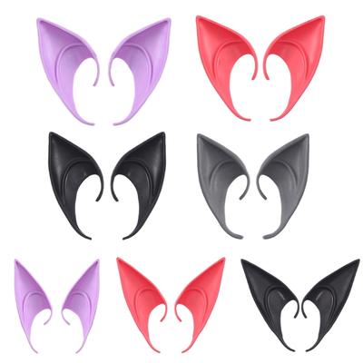 1 Pair Fairy Elf Ears Soft Pointed Ears Tip Cosplays Party Dress Up Fairy Ears