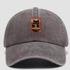 Cappellino da baseball retrò - Gatto nero carino che mangia raStampa unisex, design regolabile - Adatto sia per Unisex che per Donne