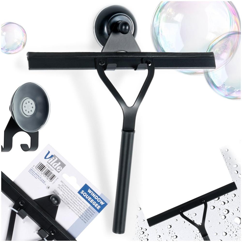 Black hanging window squeegee