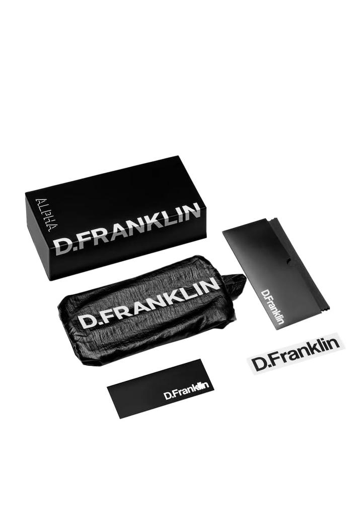 Sunglasses Alpha Matte [D. Franklin] Black/Red DFSU901001-RED