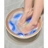 Suction Cup Silicone Bath Foot Brush Non-Skid Bath Back Cleaner Portable Foot Rubbing Board  Home