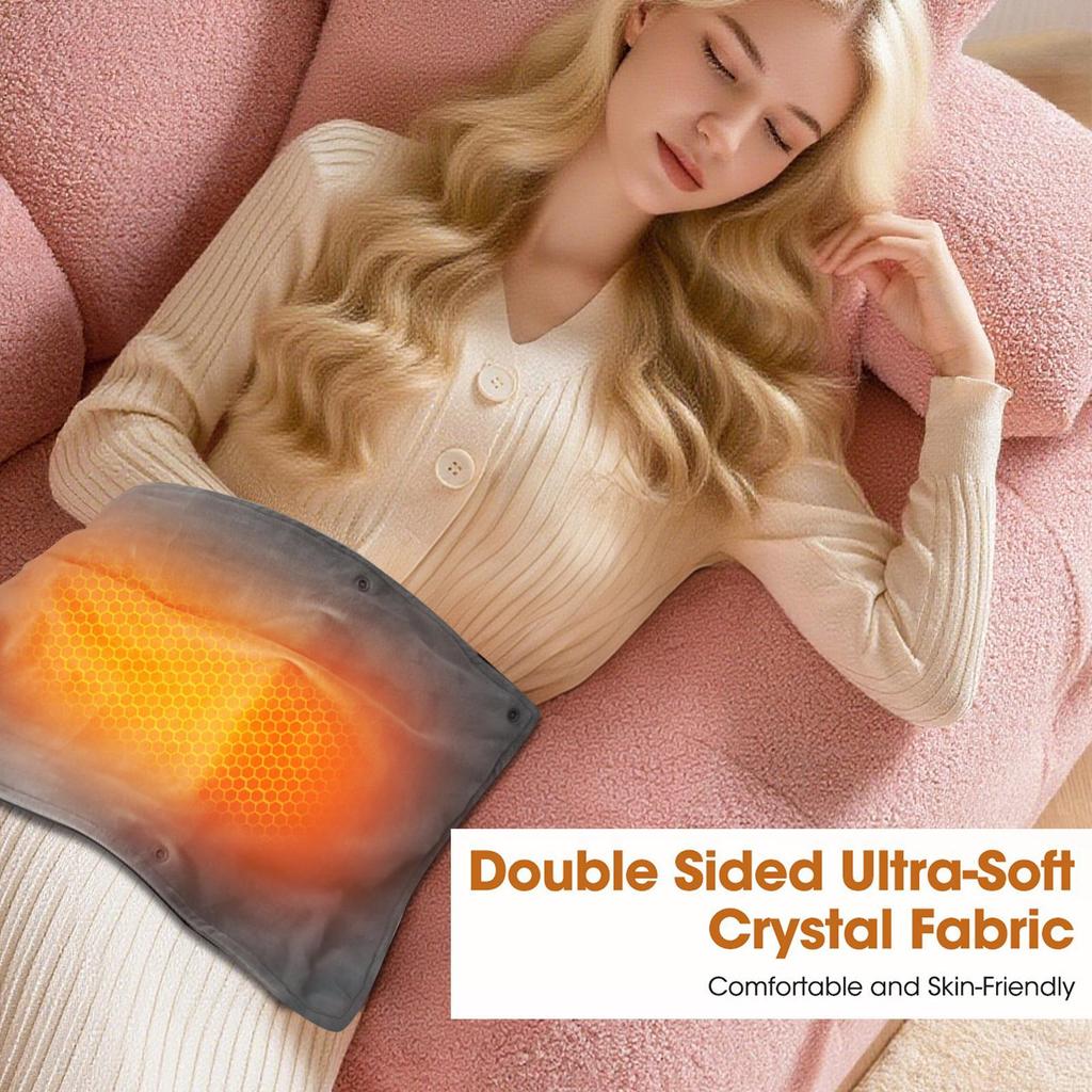 Electric Hand Warmers Rechargeable Electric Hand Warmers Heated Gloves 3 Modes Heater Heating Pad For Outdoor Indoor Women Men