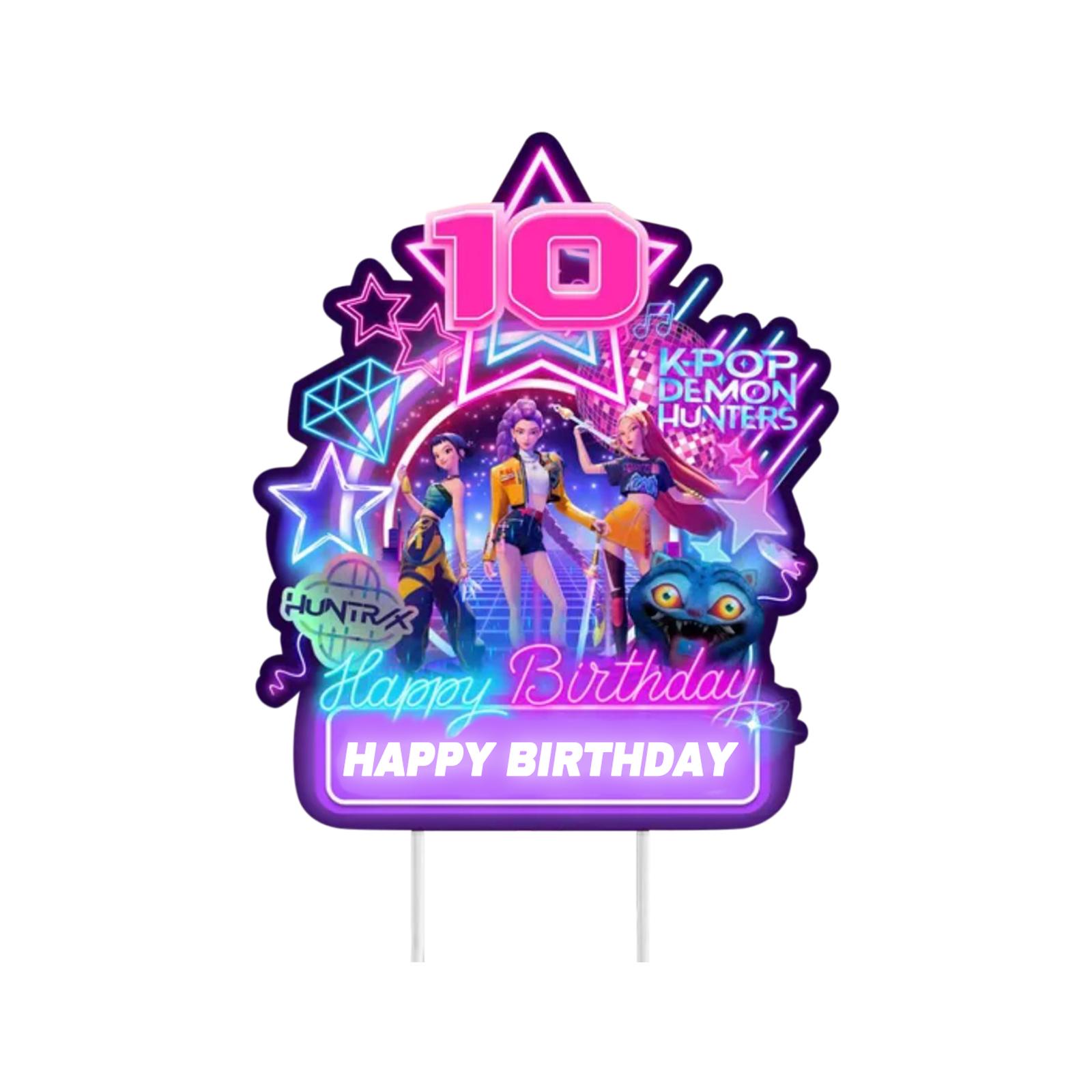 

Баннер для украшения тематической вечеринки по случаю дня рождения, флажки, флажок для торта, воздушные шары - Набор One Size