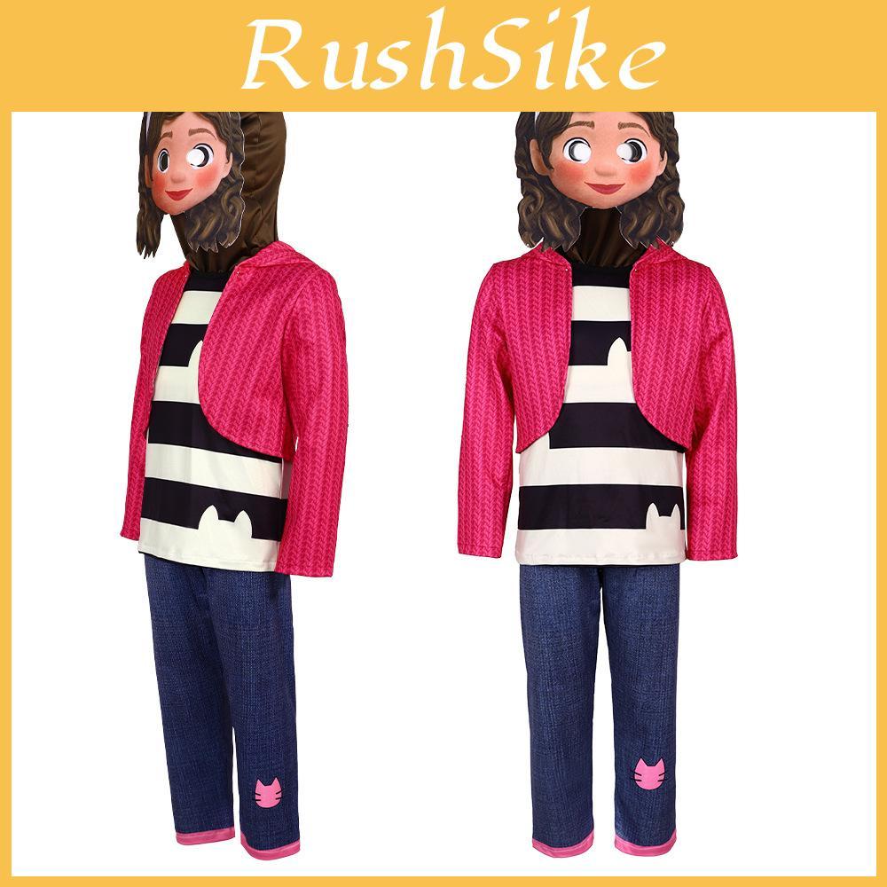 Gabbys Dollhouse Kids Costume Jumpsuit Made From Polyester For Roleplaying Fun