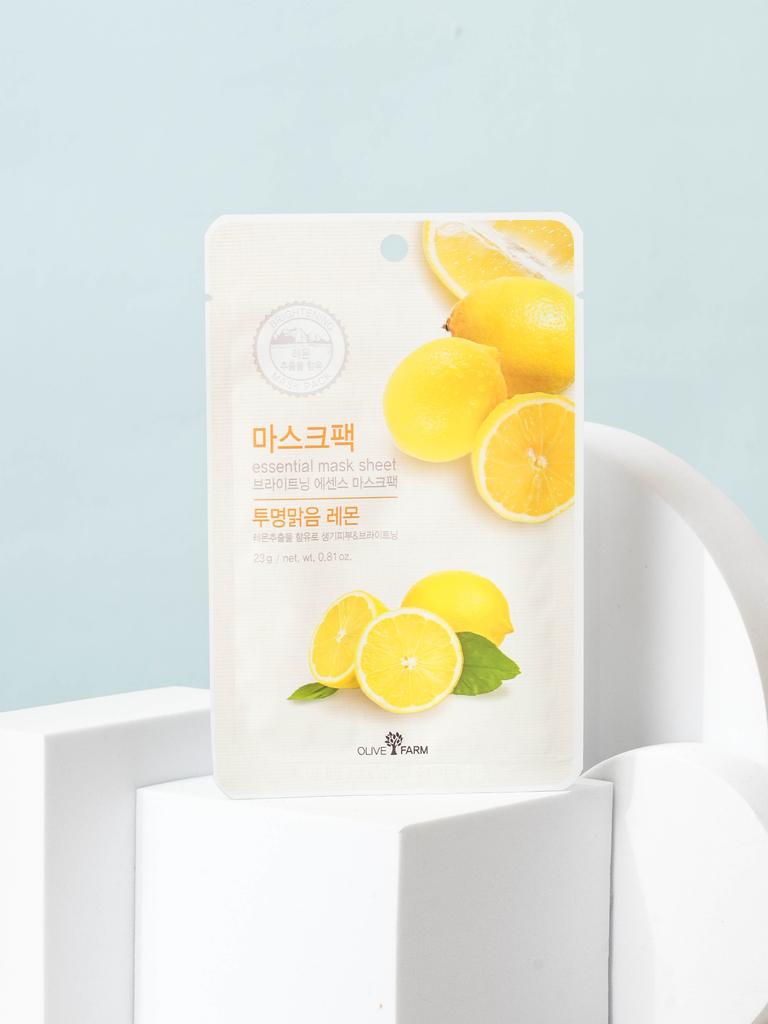 Olive Farm Essential Lemon Mask Sheet