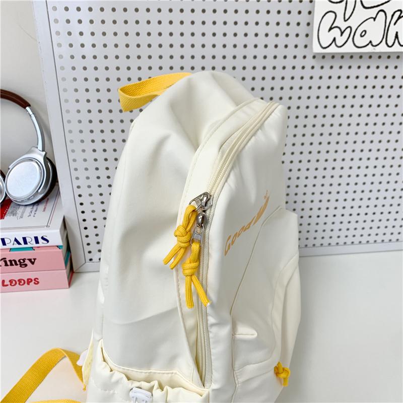 Junior School Sstudent Schoolbag Women Campus Backpack Print Large Capacity Backpack