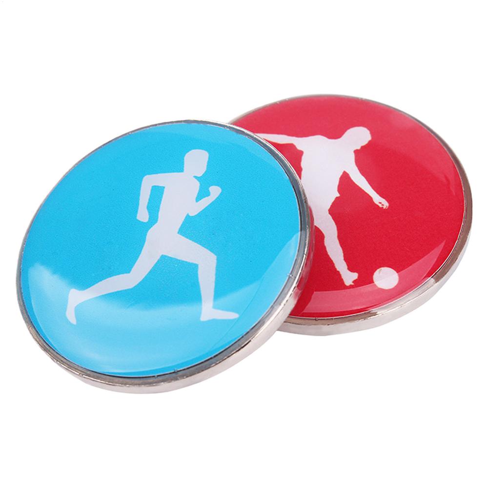 Судья Подбрасывание монеты Двусторонний Спортивный Футбол Волейбол Переворот монеты Сувениры Подарок Для детей Взрослых