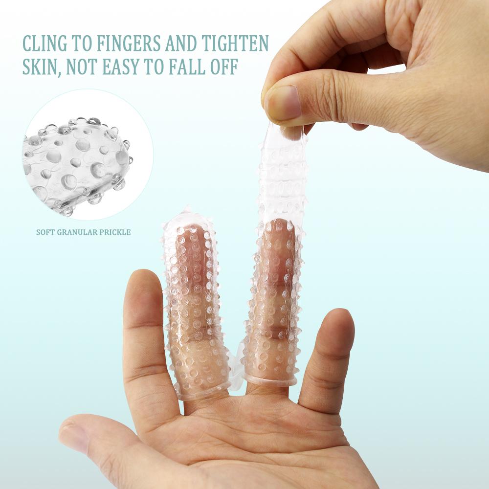 EXVOID Finger Sleeve Female Masturbator Vaginal Massager G-spot Clitoris Stimulator No Vibrator Sex Toys for Women Adult Product