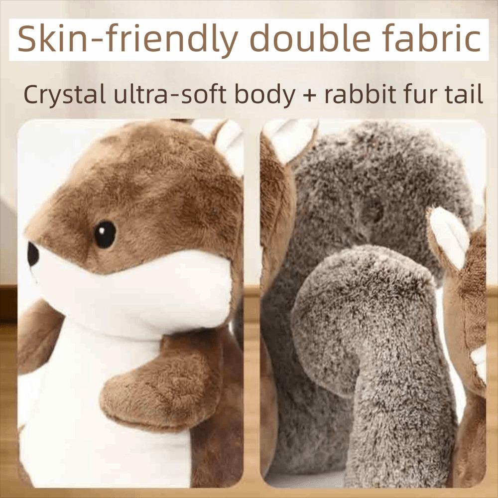Realistic Squirrel Plush Toy Animal Squirrel Stuffed Toy Lovely Squirrel Plush Doll Girls