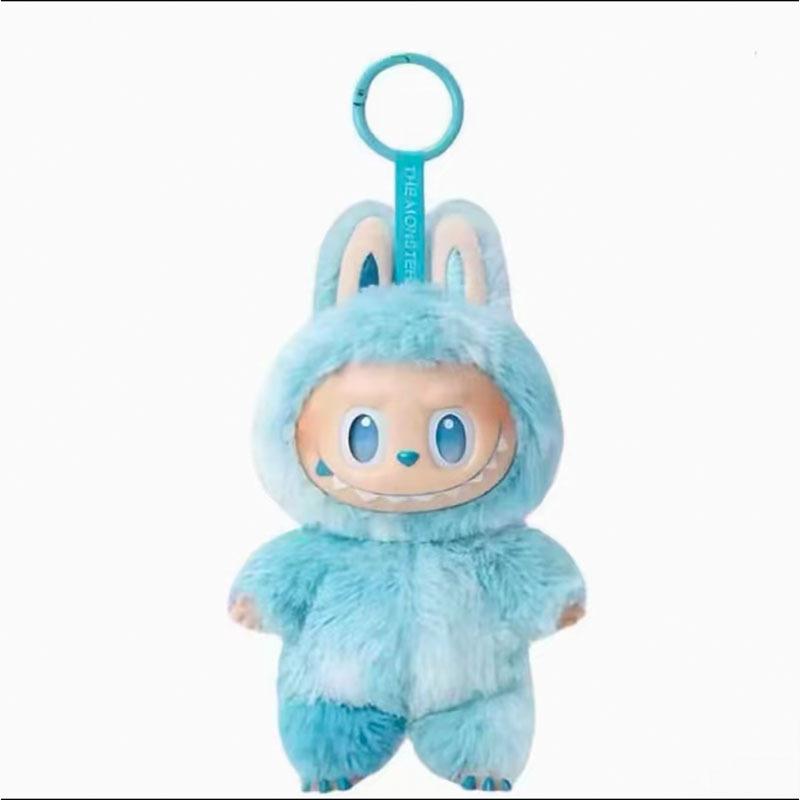 Vinyl face plush doll toy blind box key backpack pendant Children's holiday gift doll pendant hand puppet