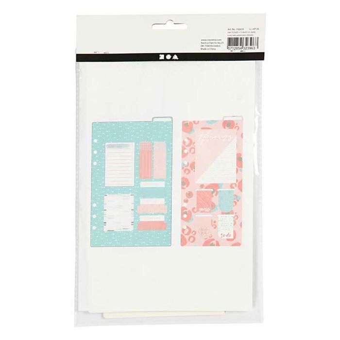 Memo- und Lesezeichenset - Pastell