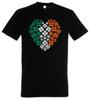 Irish Cloverleaf Heart Mens T-Shirt Cloverleaf Ireland Ireland Shamrock Irish