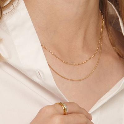 Murmur [925silver]Twinkle Triple Ball Necklace