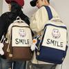 Primary School Girls Contrasting Colors Junior High School Students College Students Backpack Backpack