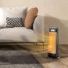 Ceramic Space Heater, 2000W Fan Electric Heater with 4 Modes, Adjustable Thermostat, 55 degrees Oscillation