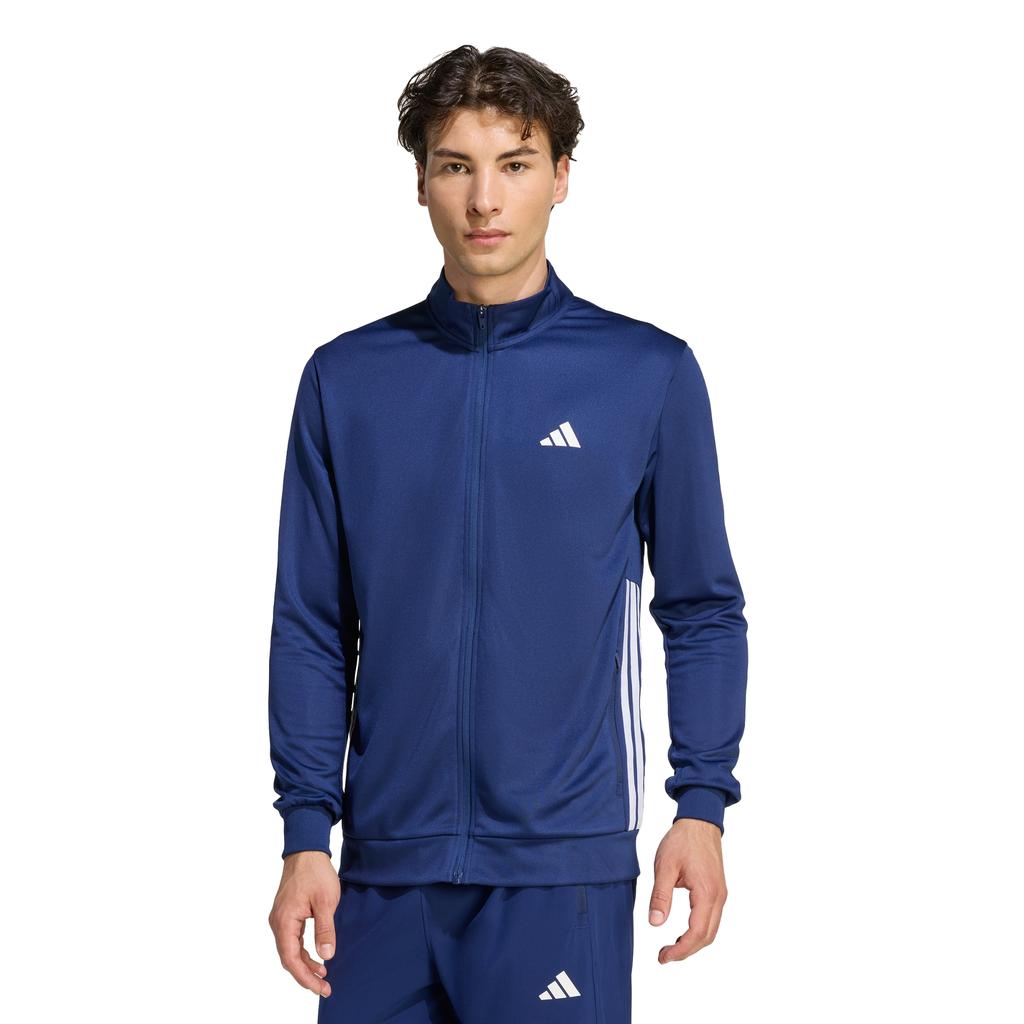 Adidas Workout Essentials All-Set 3-Stripe Knit Track Top Kc8151